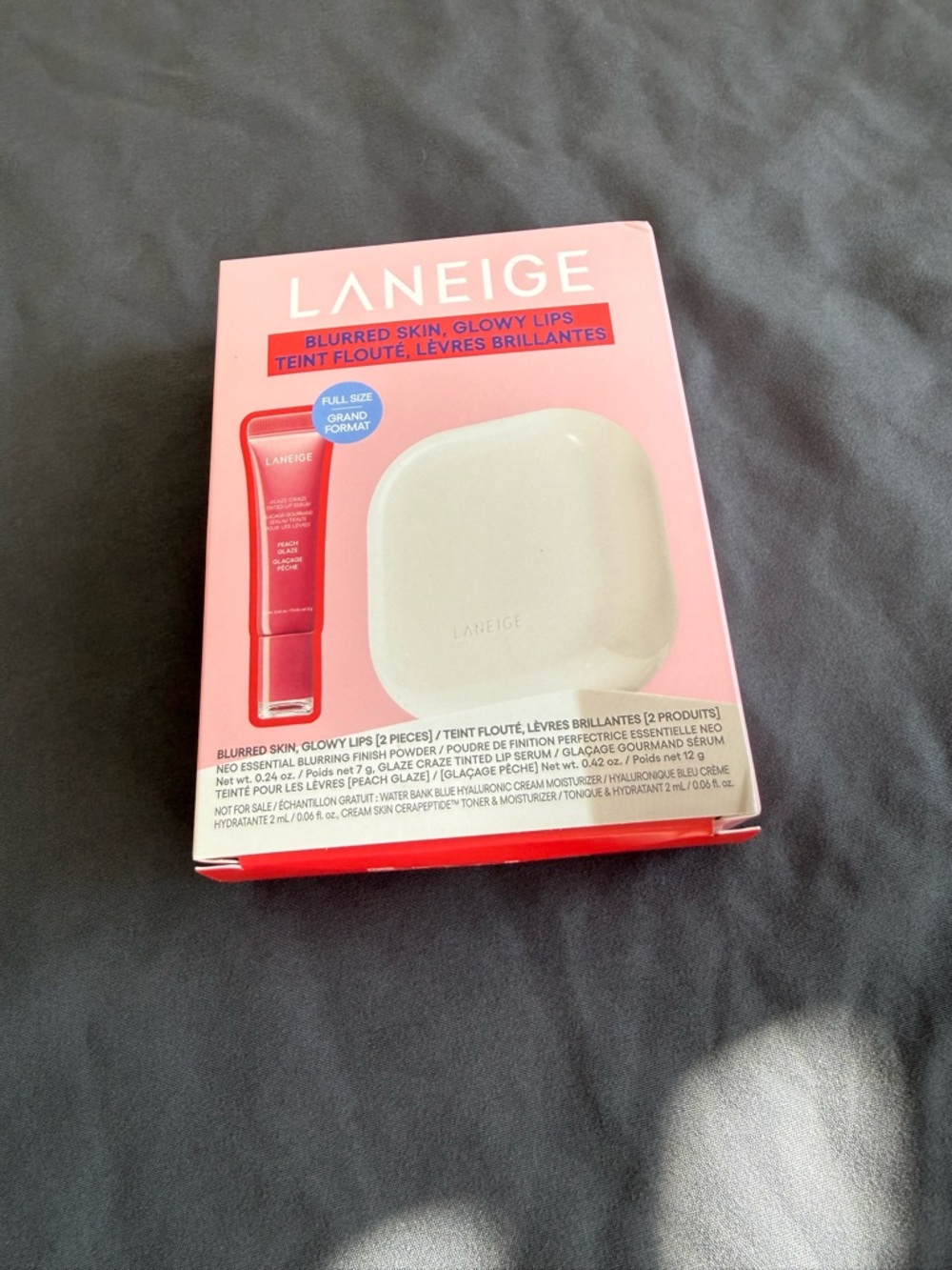 LANEIGE Blurred Skin & Glowy Lips Set